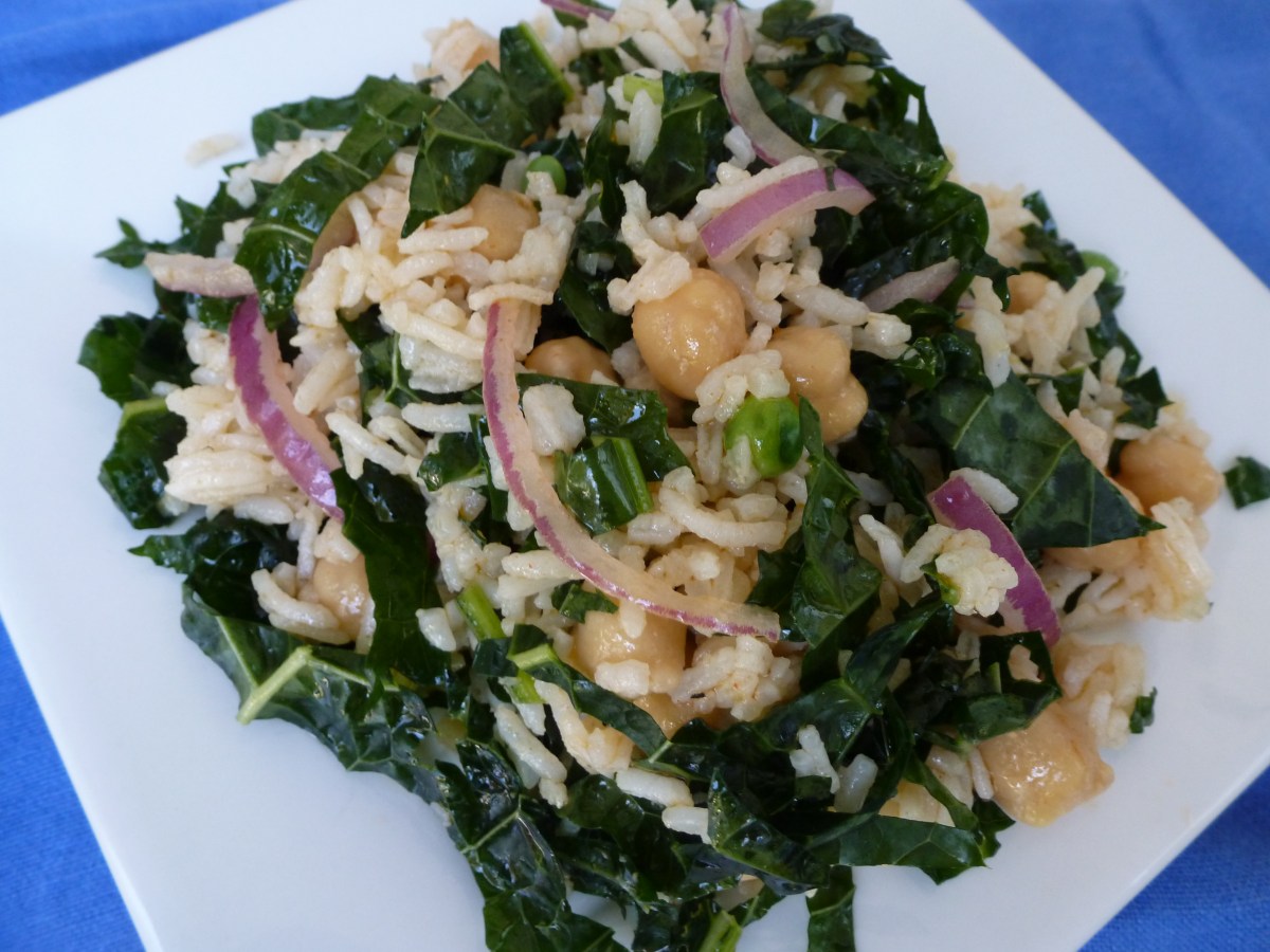 Shredded Kale and Rice&nbsp;Salad