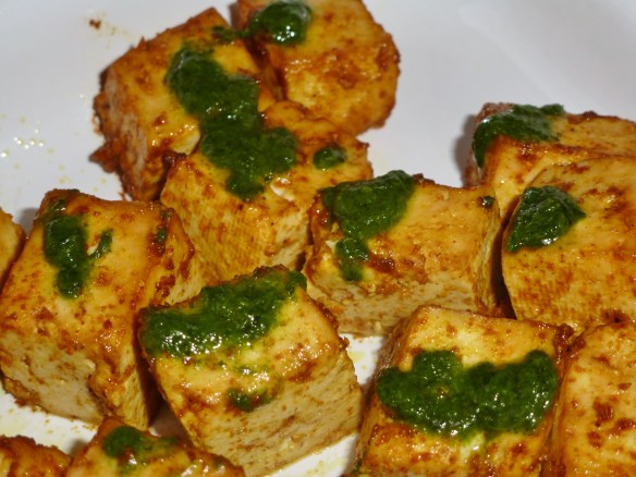 Roasted Curried Tofu